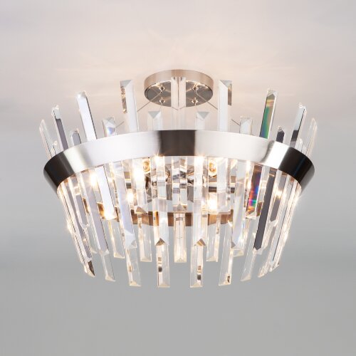 Потолочная люстра Eurosvet 10111/5 сатин-никель