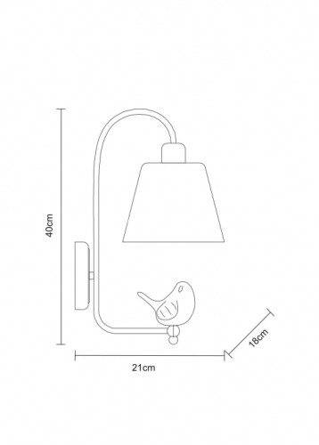 Бра Arte Lamp A4289AP-1WH