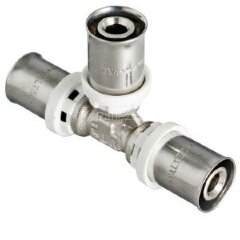 Тройник пресс переходной 20х20х16 VALTEC