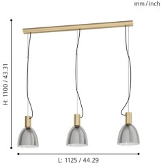 Подвесной светильник Eglo 99314