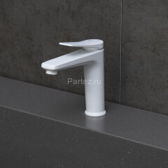 Смеситель Lemark Bronx LM3737MW для раковины монолитный