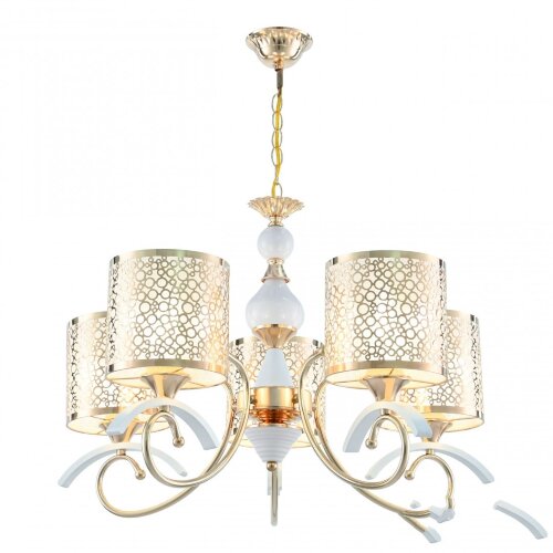 Подвесная люстра Arte Milano 309787/5 Wh/Gd