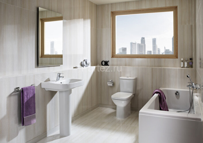 Раковина Roca DEBBA 600x480х170 мм, белая (7.3279.9.400.Y)