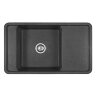 Мойка для кухни Aquaton Беллис 87 графит (1A724832BS210)
