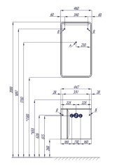 Зеркало AQUATON Вита (1A221902VT010)