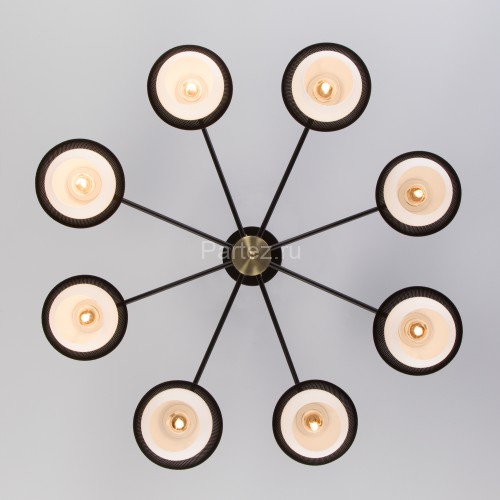 Потолочная люстра Eurosvet 70106/8 черный