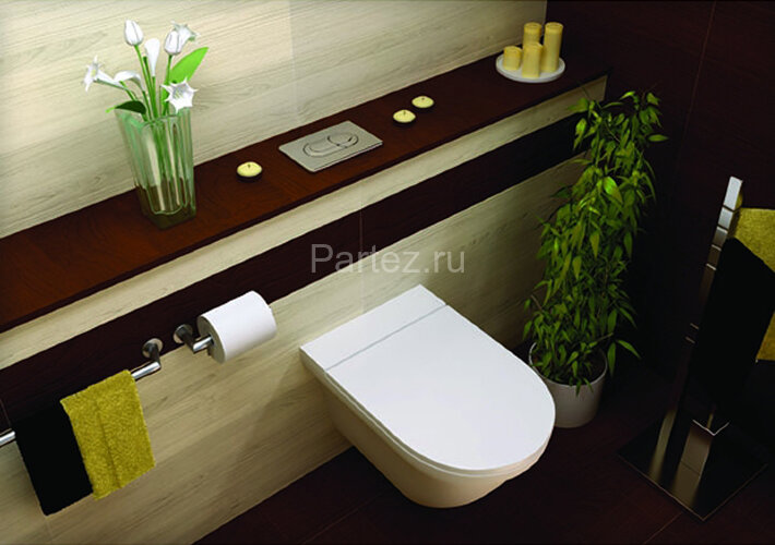 Комплект: Инсталляция OLI 80, пневматика + Панель слива SALINA глянцевый хром