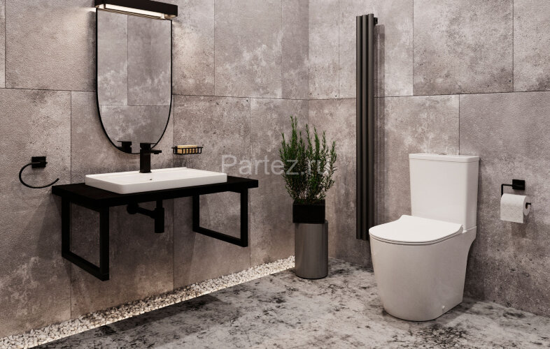 Раковина встраиваемая Керамин Артвин 60 620х430х150 с отверстием и перелевом, белый (CS00087557)