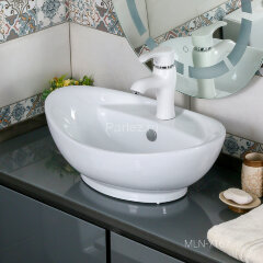 Накладная раковина melana mln-7167