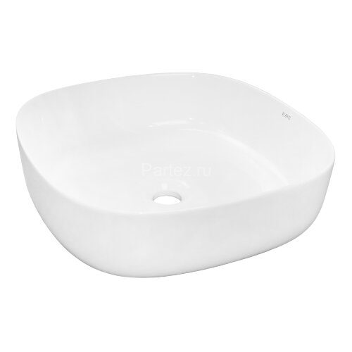 Раковина-чаша Azario 450х450х140 накладная, округлая, белый глянец (AZ-2269)