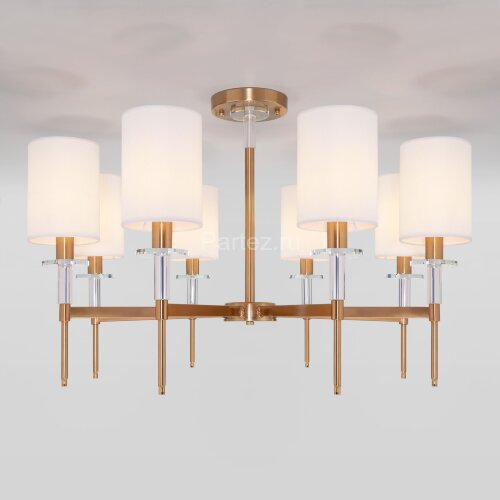 Потолочная люстра Eurosvet 60132/8 латунь
