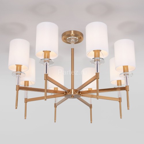 Потолочная люстра Eurosvet 60132/8 латунь