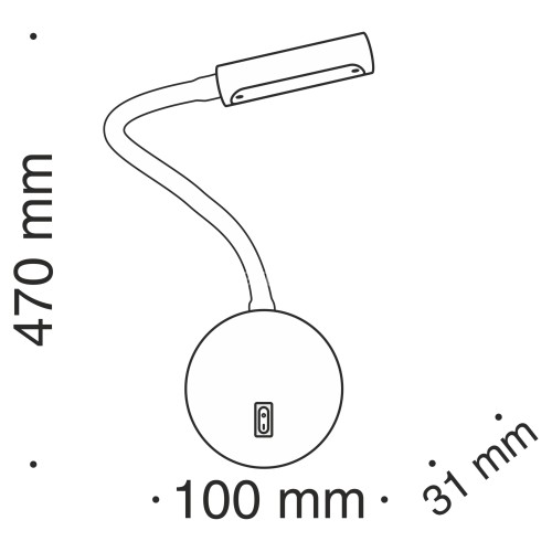 Бра Maytoni C035WL-L3B3K