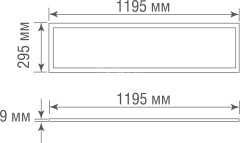 Светодиодная панель Donolux DL18014WW1YG