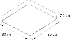 Потолочный светильник Arte Lamp A7210PL-2GO