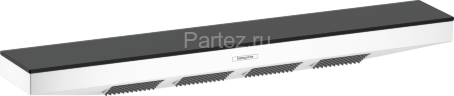 Hansgrohe 26243700 Rainfinity Плечевой душ 500 1jet с полкой для душа, белый матовый