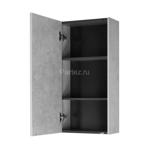 Пенал подвесной Aquaton Марбл 35 универсальный, слэйт (1A276403MH8A0)