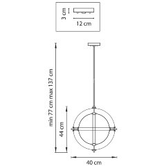 Потолочная люстра Lightstar 816043