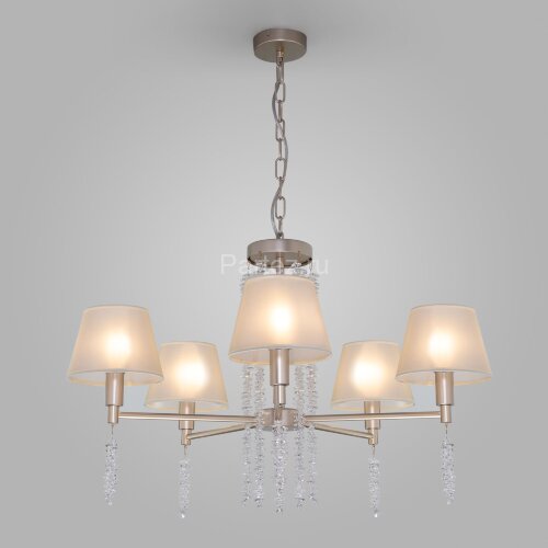 Подвесная люстра Eurosvet 60148/5 матовое золото