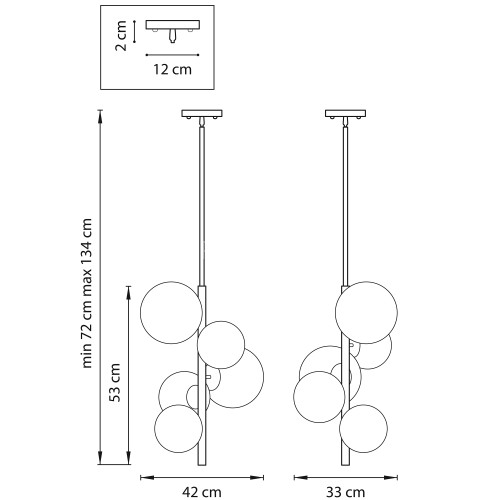 Подвесная люстра Lightstar 815053