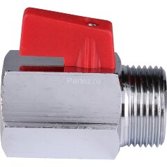 Кран шаровой мини ВР/НР 3/4" Stout