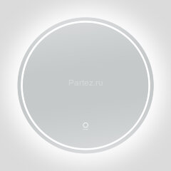 Зеркало AZARIO Izmira D900 с подсветкой, сенсорный выключатель с функцией диммера (AZ-Z-004CS)