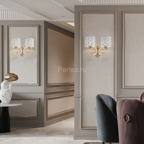 Бра Arte Milano 302097/2W Wh/Gd