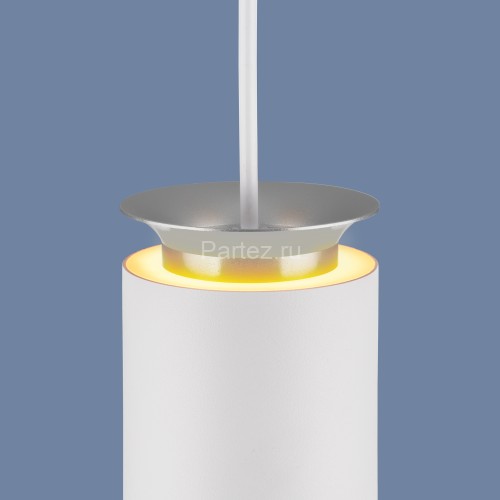 Подвесной светильник Elektrostandard DLS021 9+4W 4200К белый матовый/серебро