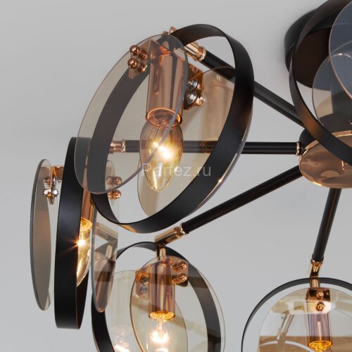 Потолочная люстра Eurosvet 70121/8 черный