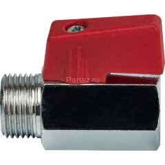 Кран шаровой мини ВР/НР 3/8 " Stout