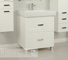 Тумба под раковину AQUATON Америна 80 Н, белая (1A169401AM010)
