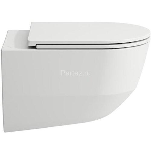 Унитаз подвесной Laufen Pro Rimless сиденье микролифт, белый (8.6695.7.000.000.1)