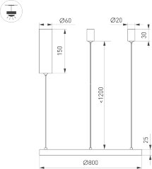 Подвесной светильник Arlight 046246