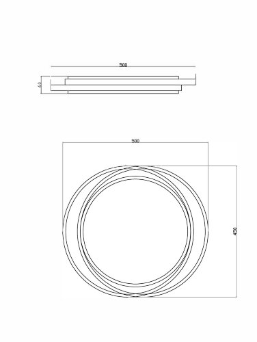 Потолочный светильник Freya FR10031CL-L98B