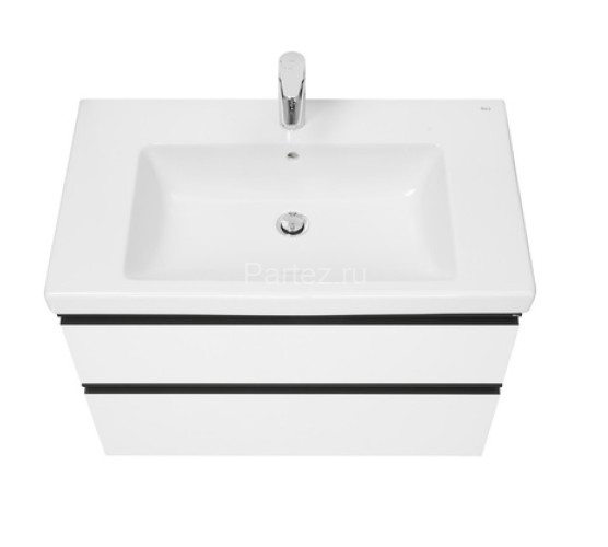 Тумба под раковину Roca Domi 80 см, подвесная, белый глянцевый (7.8575.3.680.6)