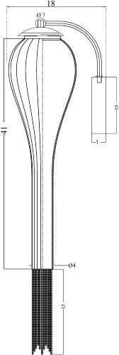 Бра Arte Lamp A1577AP-1GO