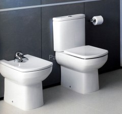 Roca DAMA SENSO COMPACTO Низ к унитазу напольный, двойной выпуск, 600 мм