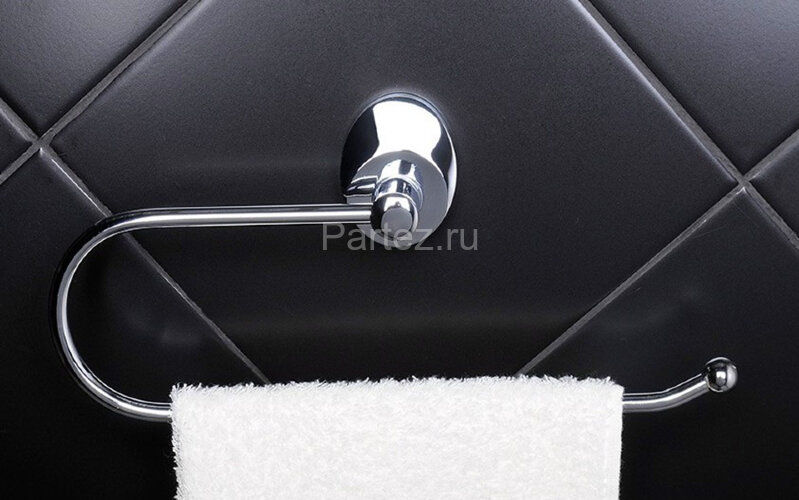 Полотенцедержатель Fixsen Europa кольцо, хром (FX-21811)