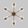 Подвесная люстра Eurosvet 60146/6 латунь