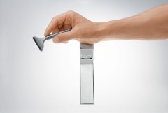 32570000 Metropol Смеситель для раковины 100, с рукояткой Select, со сливным клапаном Push-Open