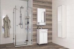 Пенал подвесной AQUATON РИКО БЕЛЫЙ/ЯСЕНЬ ФАБРИК (1A216603RIB90)