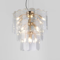 Подвесная люстра Eurosvet 60171 золото