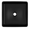 Раковина-чаша Azario 400х400х110 накладная, квадратная, черный матовый (AZ-2179-MB)