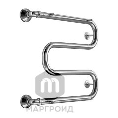 Полотенцесушитель водяной Маргроид М-образный &quot;Вид 38&quot; 60х50, хром