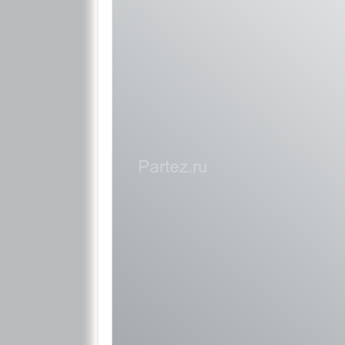 Зеркало AZARIO Glory 600х800 с подсветкой, сенсорный выключатель с функцией диммера (AZ-Z-017CS)