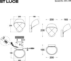 Бра ST Luce SL6235.101.04