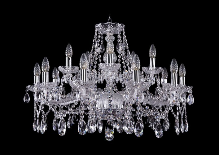 Подвесная люстра Bohemia 1413/10+5/300 Ni