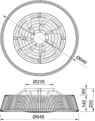 Потолочная люстра Mantra 8227
