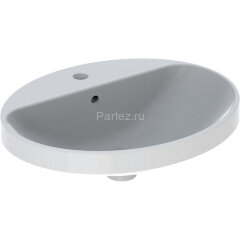 Раковина Geberit VariForm 55х45 см, встраиваемая, белая (500.720.01.2)
