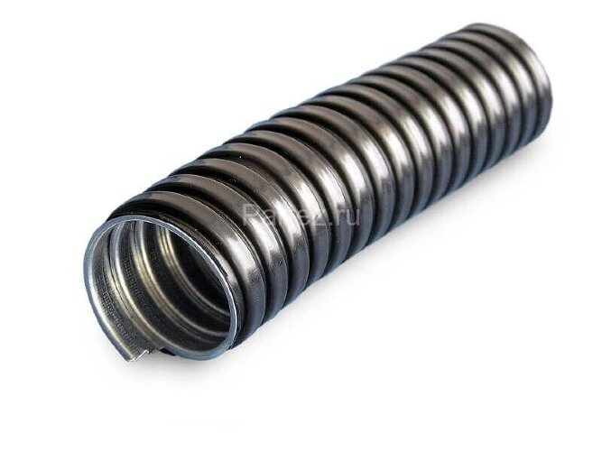 Металлорукав в ПВХ изоляции Р3-ЦПнг 18 d18мм без протяжки черн. (уп.50м) ГОФРОМАТИК/ЗЭТАРУС zeta4421
